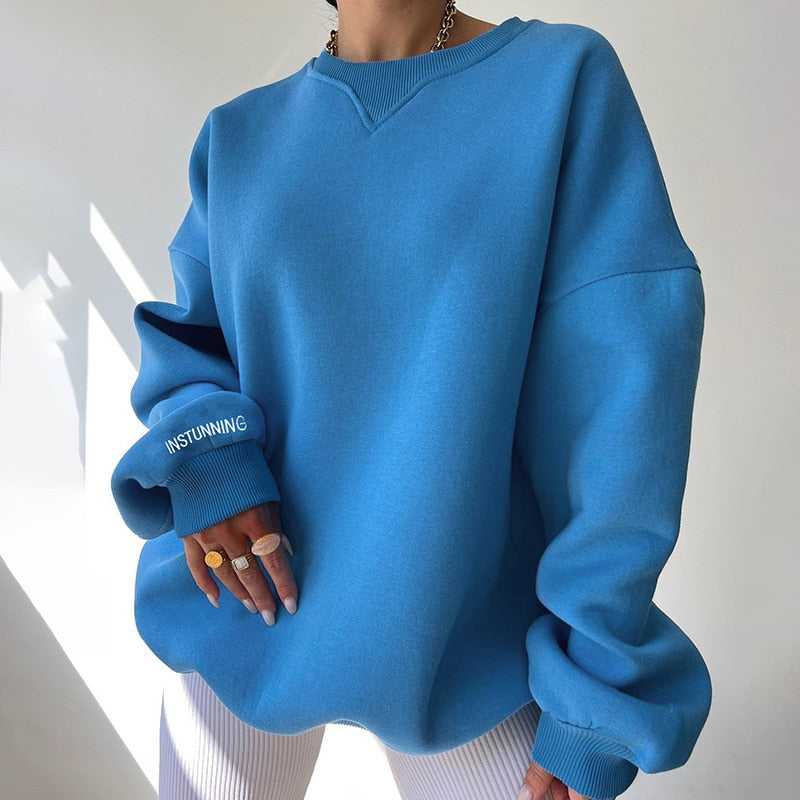 Liane | Sweat à Capuche Oversize avec Confort Douillet pour Femmes