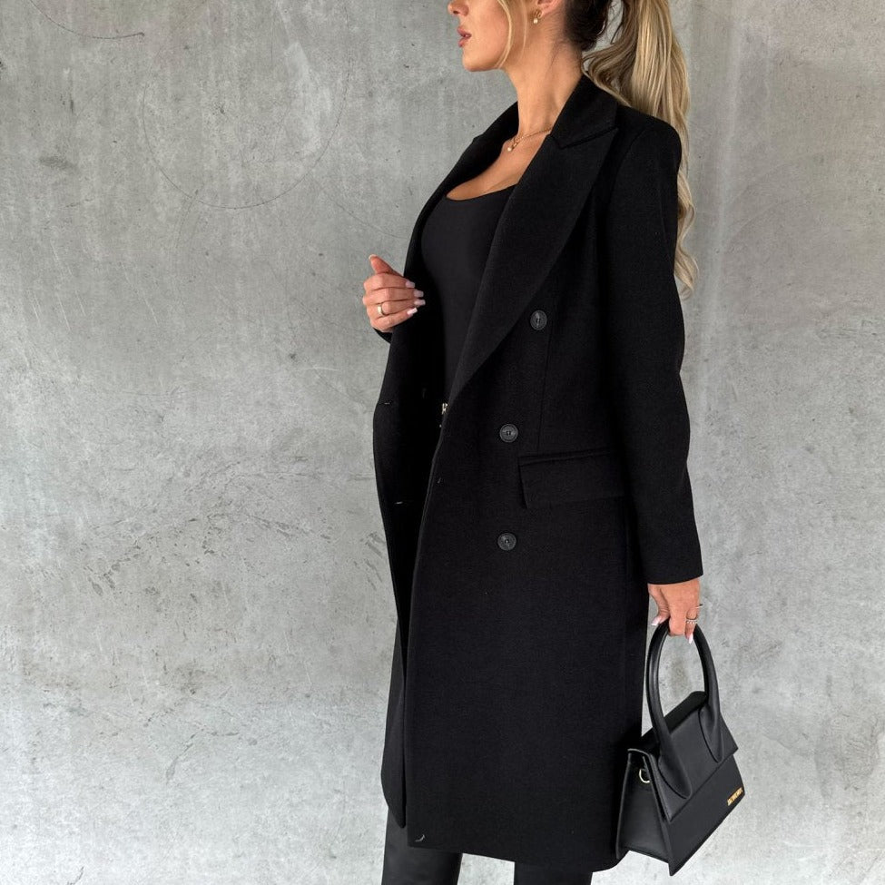 Lysandra | Manteau avec Tissu Doux et Élégant pour Femmes