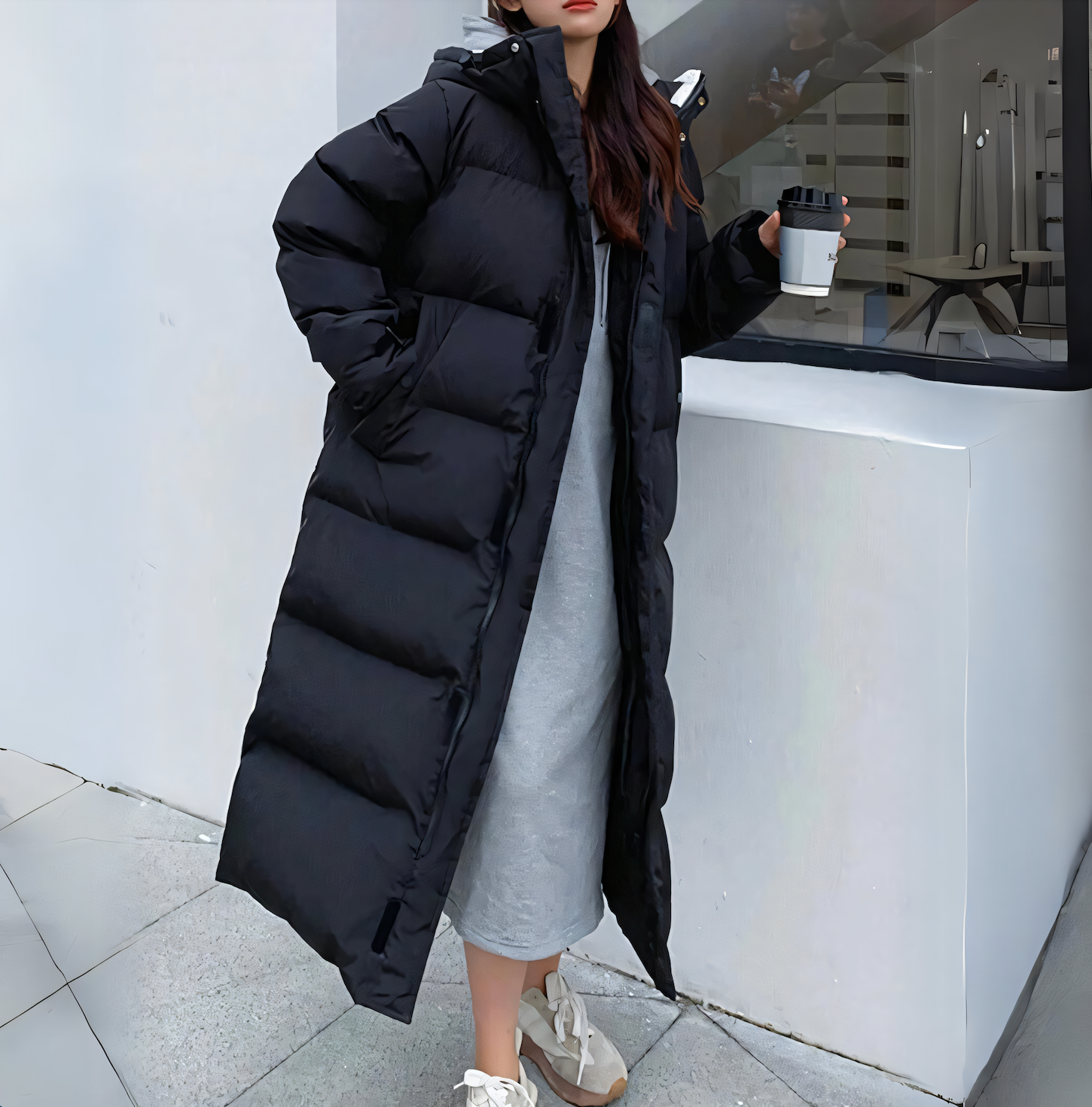 Anita | Manteau long chaud d'hiver pour femmes
