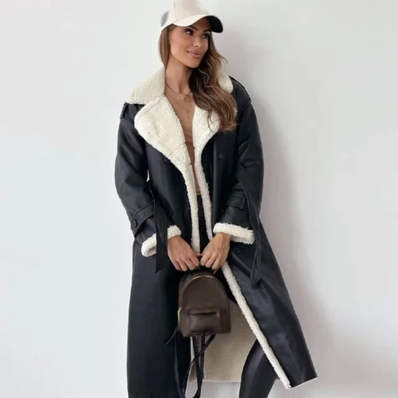 Sienna | Manteau Long avec Détails Élégants et Confort Optimal pour Femmes