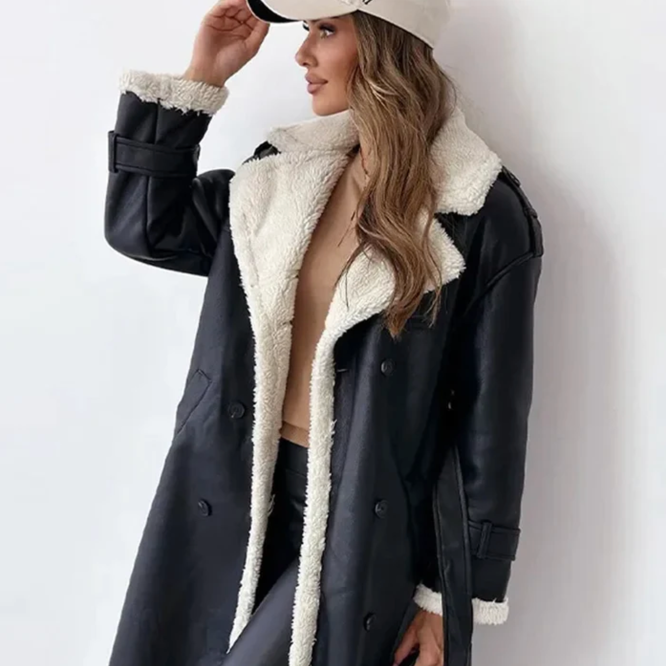 Sienna | Manteau Long avec Détails Élégants et Confort Optimal pour Femmes