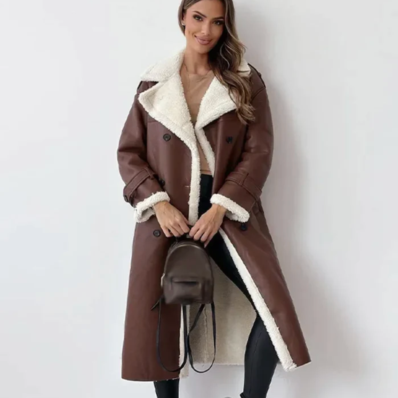 Sienna | Manteau Long avec Détails Élégants et Confort Optimal pour Femmes