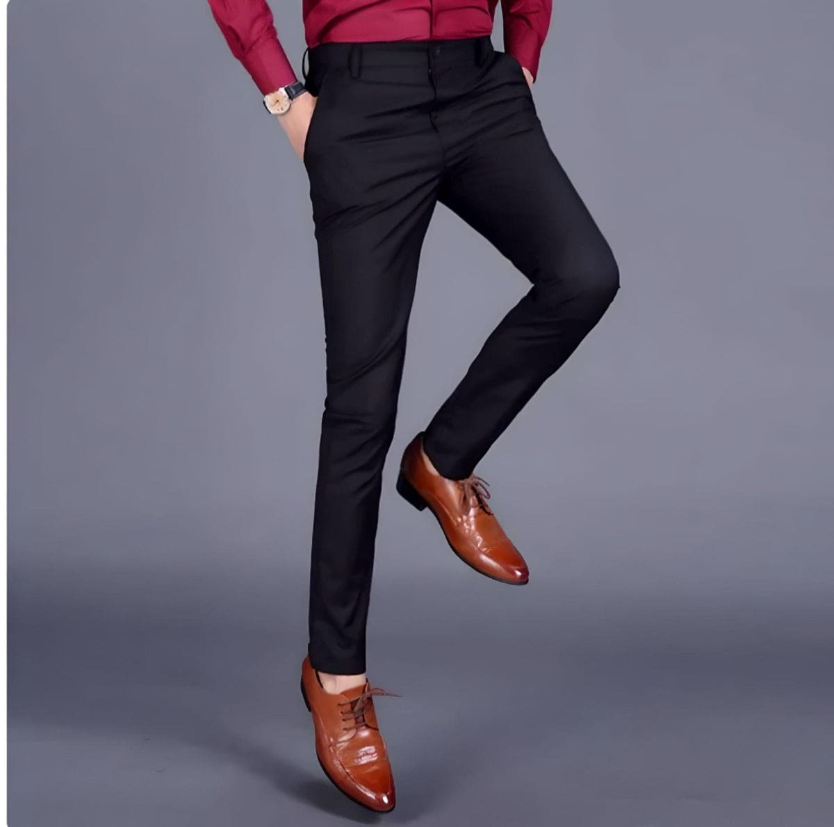 Gentry - Pantalon stretch élégant pour homme