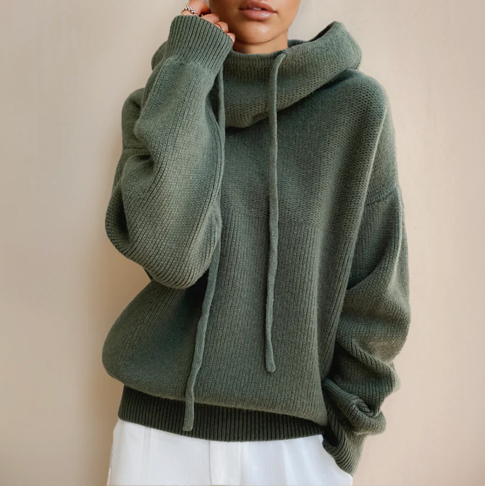 Lysandra | Pull à Col Roulé en Laine Mérinos avec Douceur Divine pour Femmes