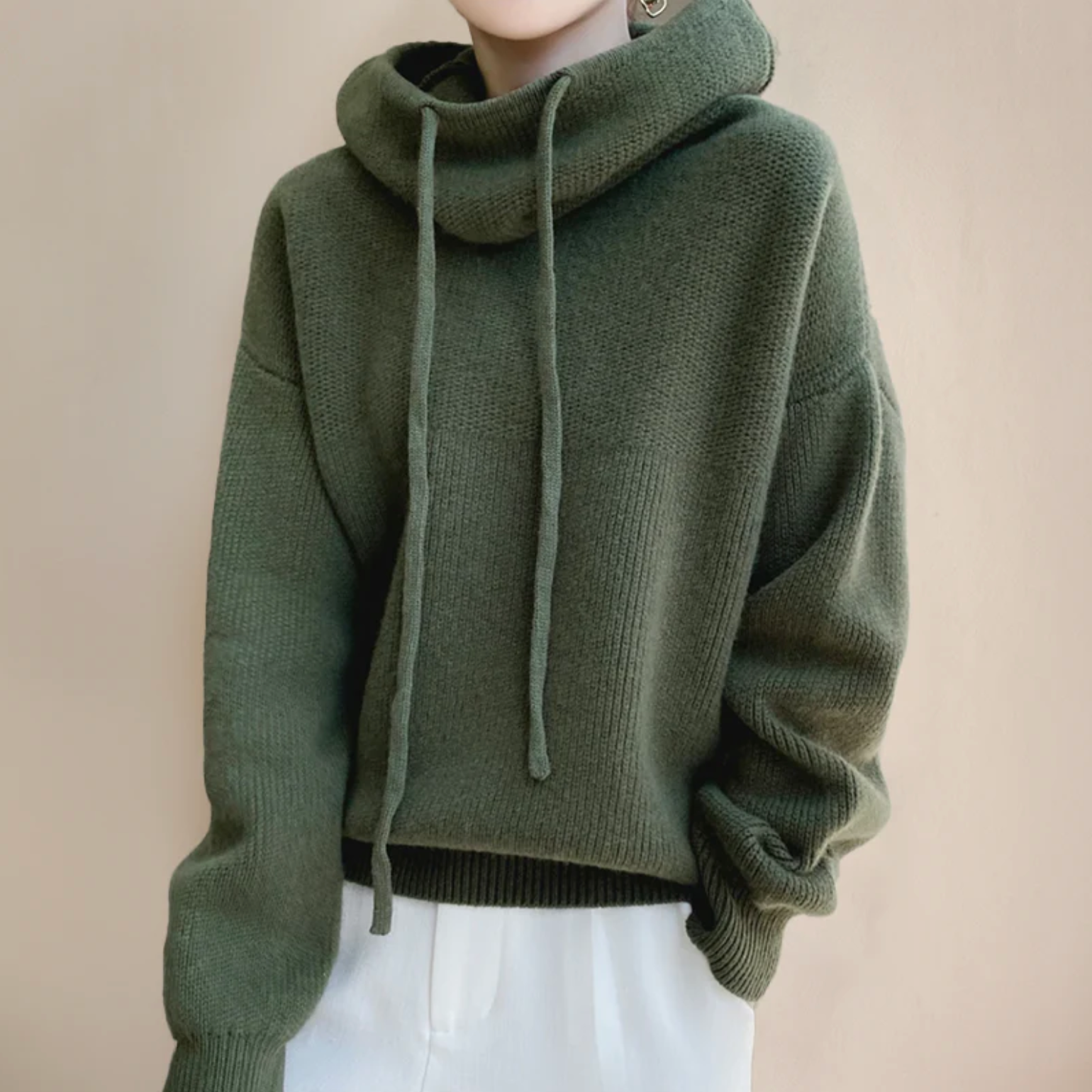 Lysandra | Pull à Col Roulé en Laine Mérinos avec Douceur Divine pour Femmes