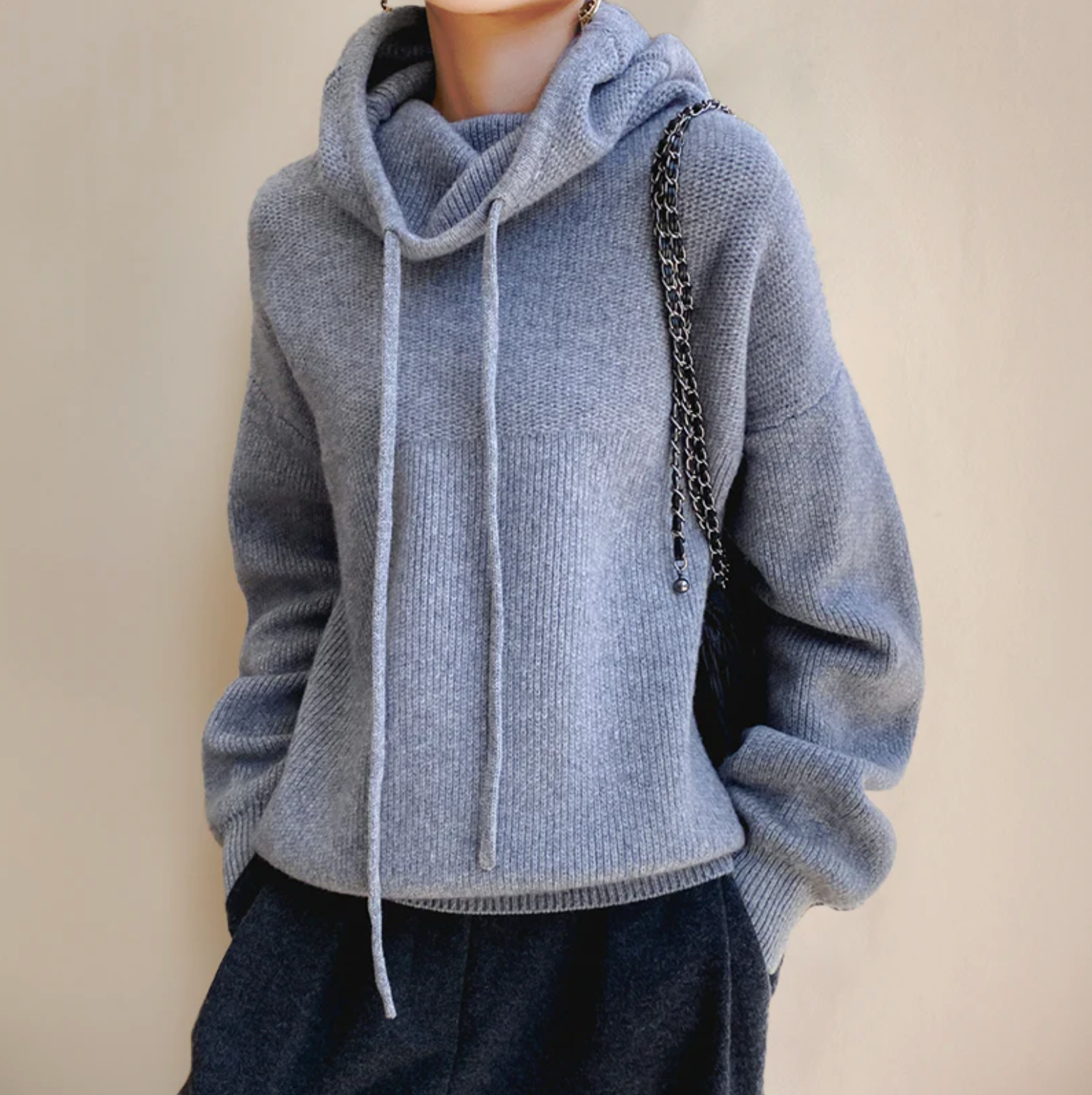 Lysandra | Pull à Col Roulé en Laine Mérinos avec Douceur Divine pour Femmes