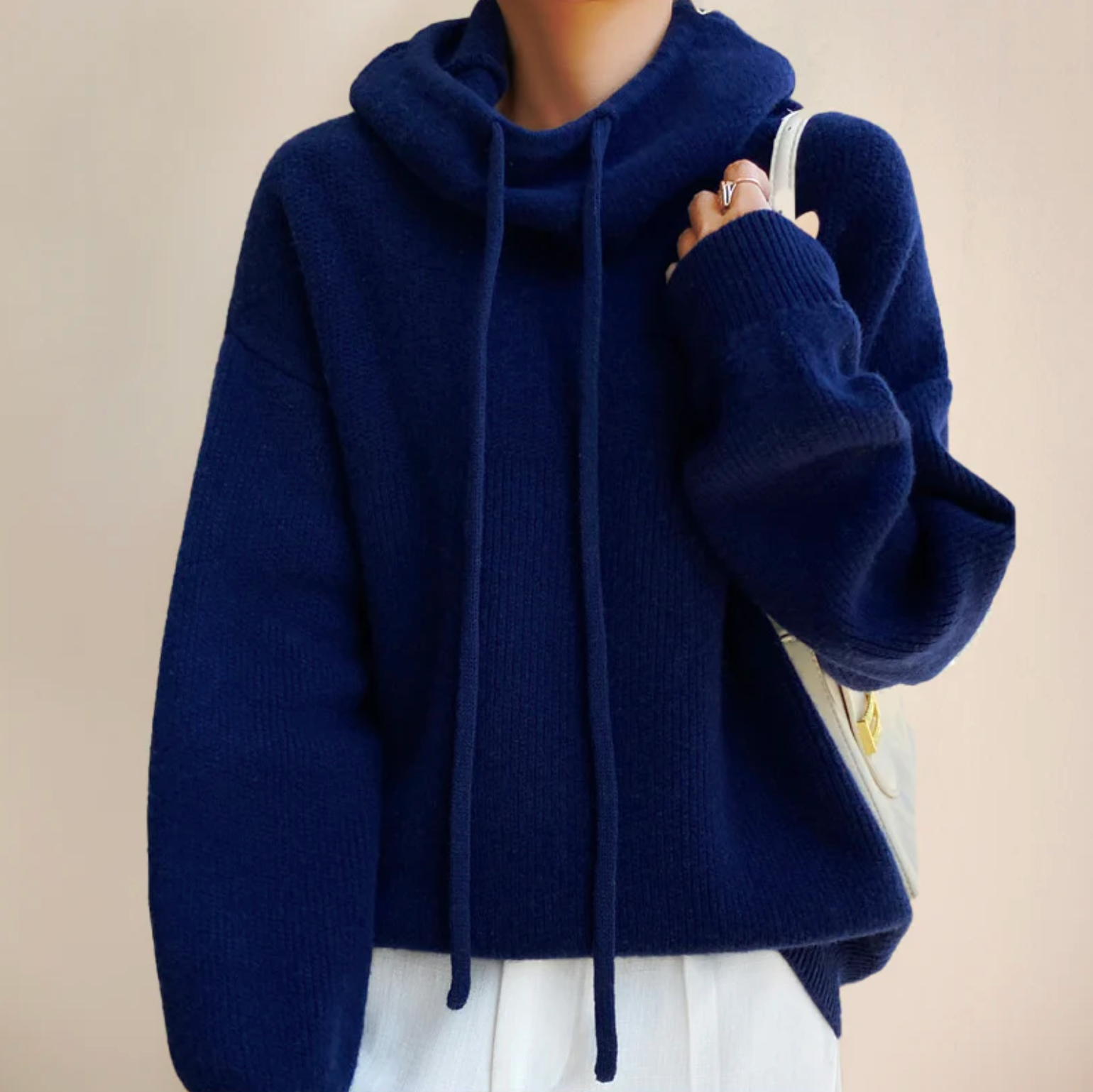 Lysandra | Pull à Col Roulé en Laine Mérinos avec Douceur Divine pour Femmes