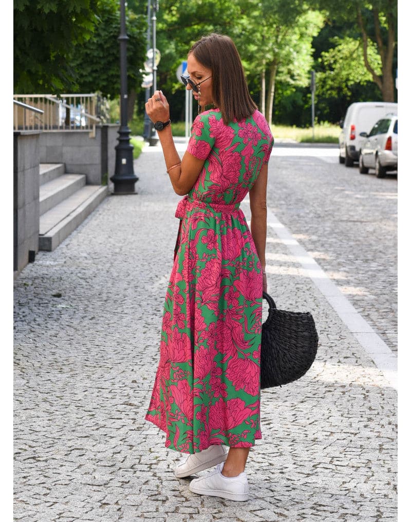 Franka - Belle robe large et colorée