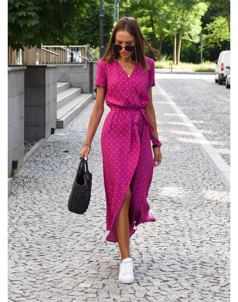 Franka - Belle robe large et colorée
