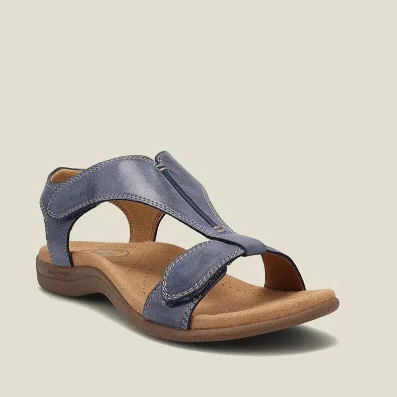 Sandy - Sandale ergonomique réglable en cuir