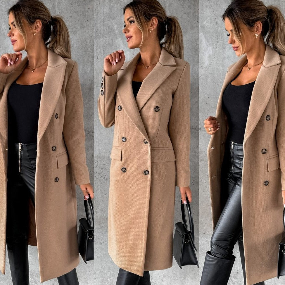 Lysandra | Manteau avec Tissu Doux et Élégant pour Femmes