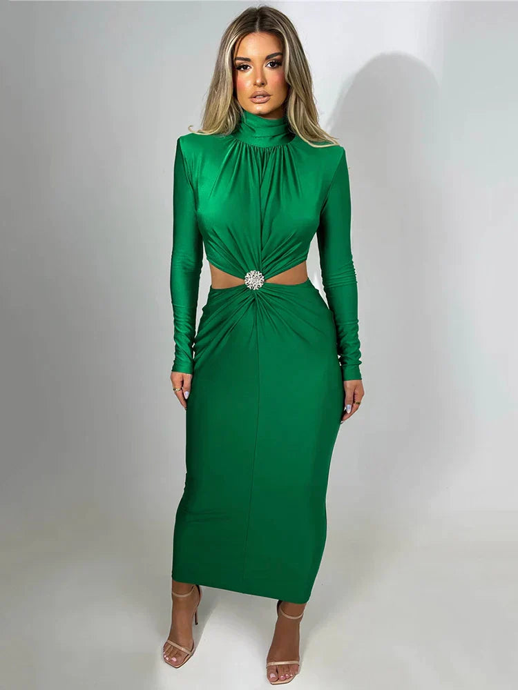 Evelyn | Robe Élégante avec Motifs Uniques et Tissus de Haute Qualité pour Femmes