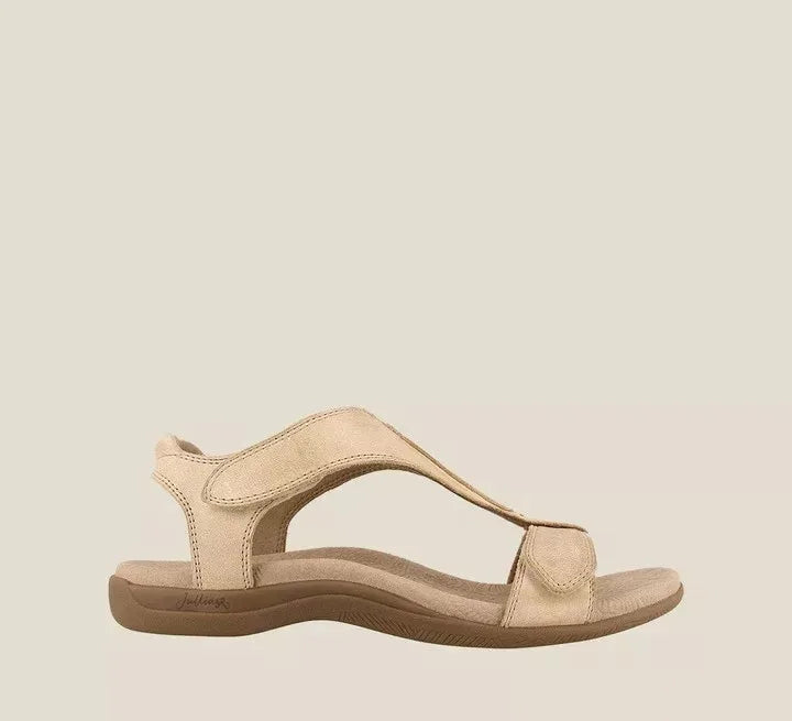 Sandy - Sandale ergonomique réglable en cuir