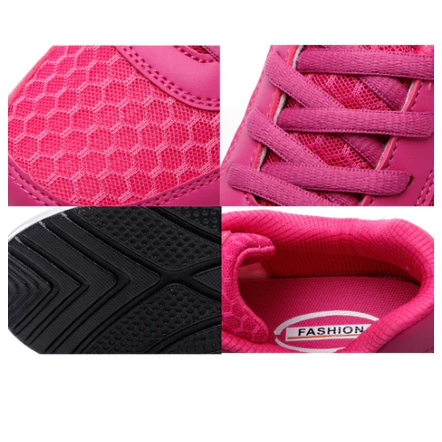 Noa | Baskets tendance avec semelle surélevée pour un look sportif