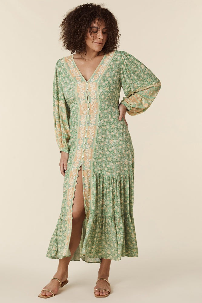 Isolde | Robe Maxi Imprimée avec Motifs Floraux Élégants pour Femmes