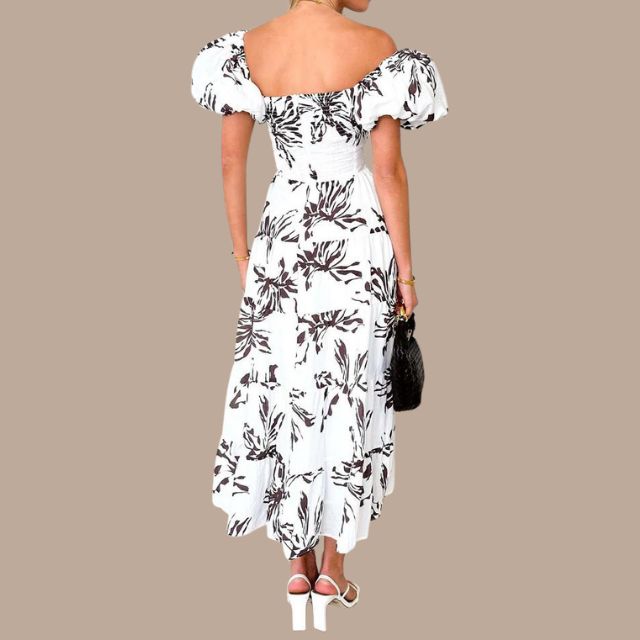 Lunaire | Robe Longue Bohème avec Tissus de Haute Qualité et Motifs Uniques pour Femmes