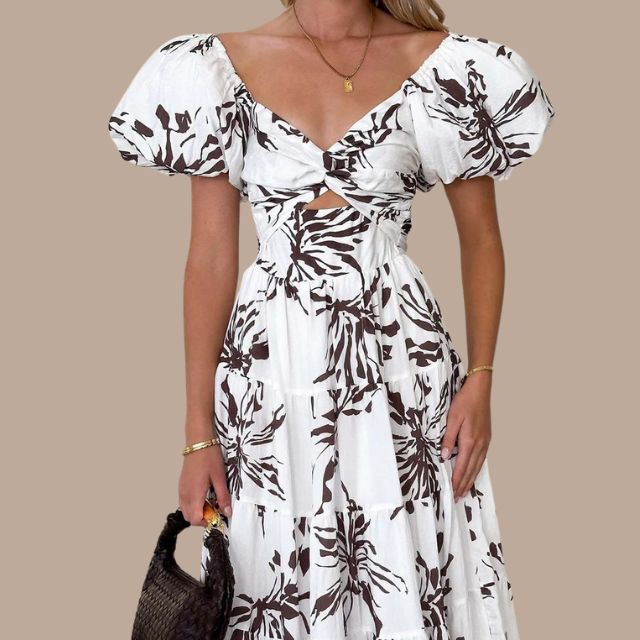 Lunaire | Robe Longue Bohème avec Tissus de Haute Qualité et Motifs Uniques pour Femmes