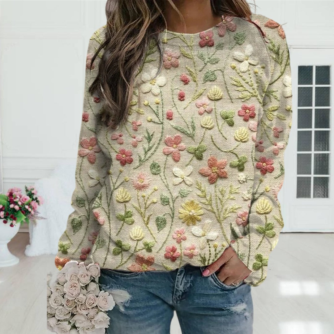 Léonie | Pull Femme avec Tissu Léger et Confortable pour le Printemps