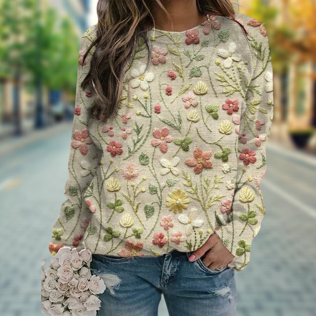 Léonie | Pull Femme avec Tissu Léger et Confortable pour le Printemps