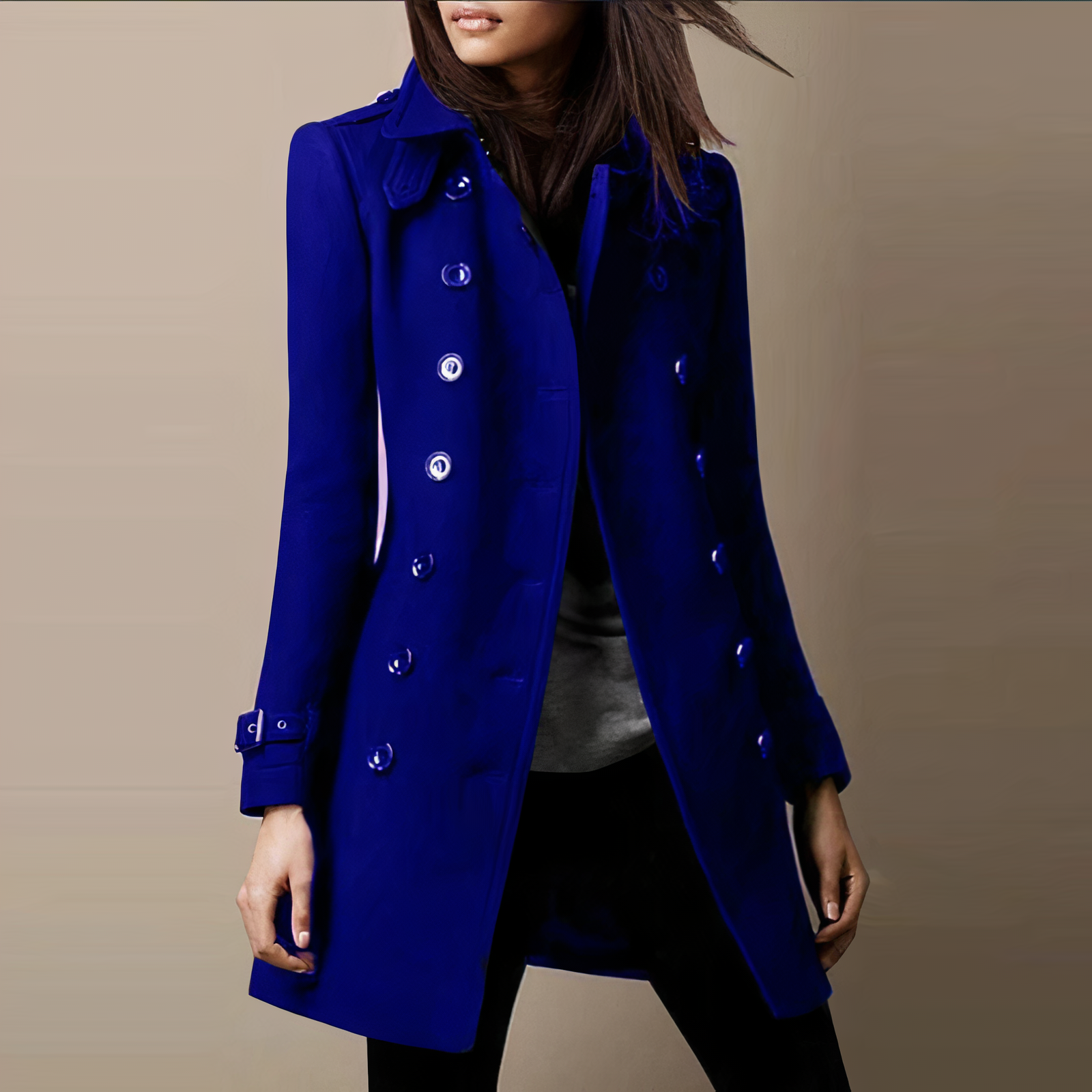 Léontine | Manteau Élégant avec Artisanat de Qualité pour Femmes