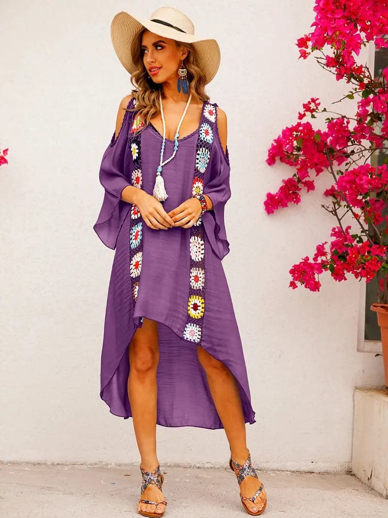 Lera - Robe d'été joliment coupée et imprimé fleuri