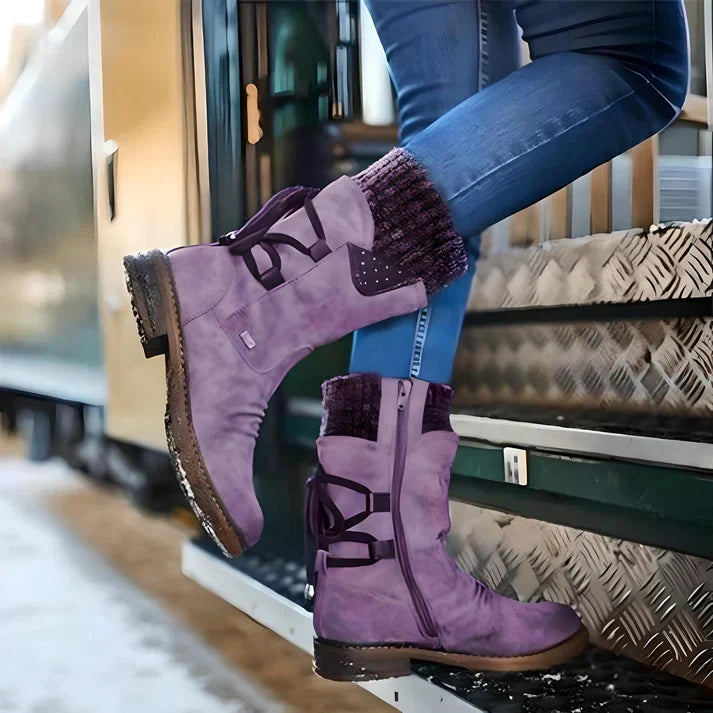 Monika | Bottines Cuir Élégantes pour Femmes