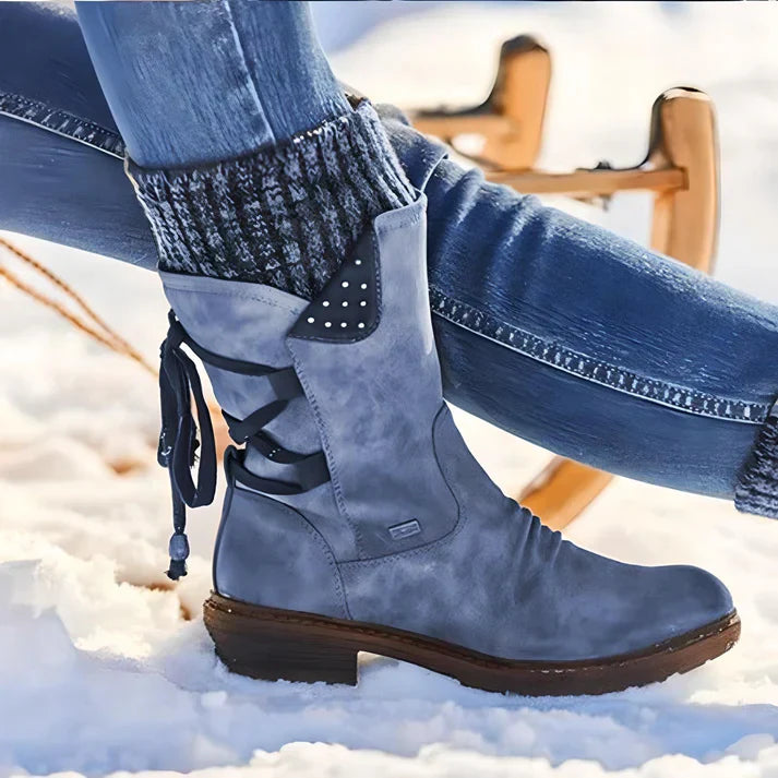 Monika | Bottines Cuir Élégantes pour Femmes