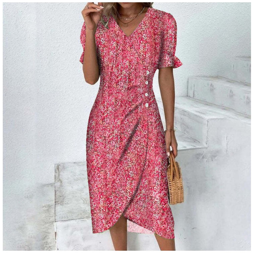 Luna | Robe Élégante avec Motifs Uniques et Tissu de Haute Qualité pour Femmes