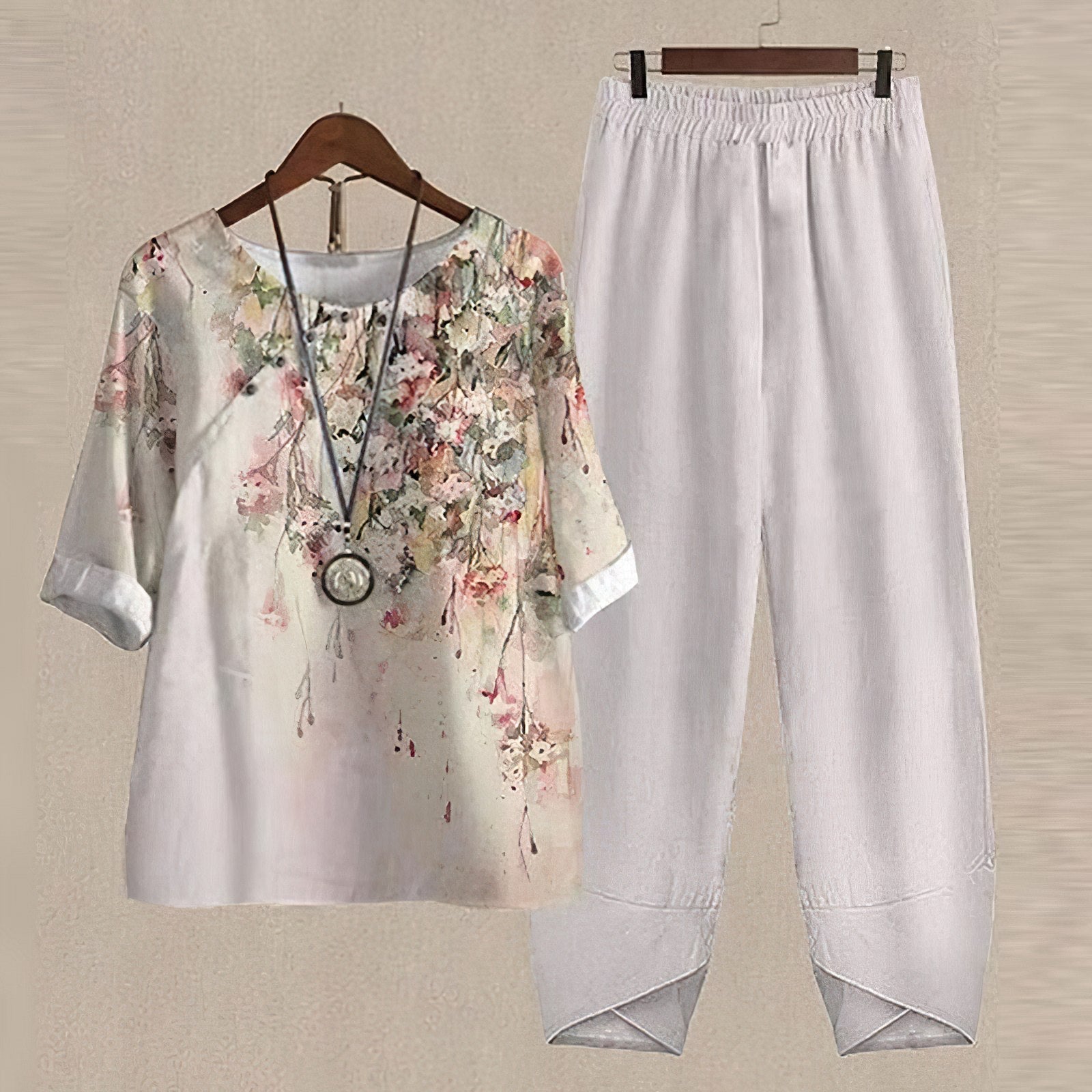 Rosie | Ensemble d'été avec Confort Ultime et Blouse Ample pour Femmes