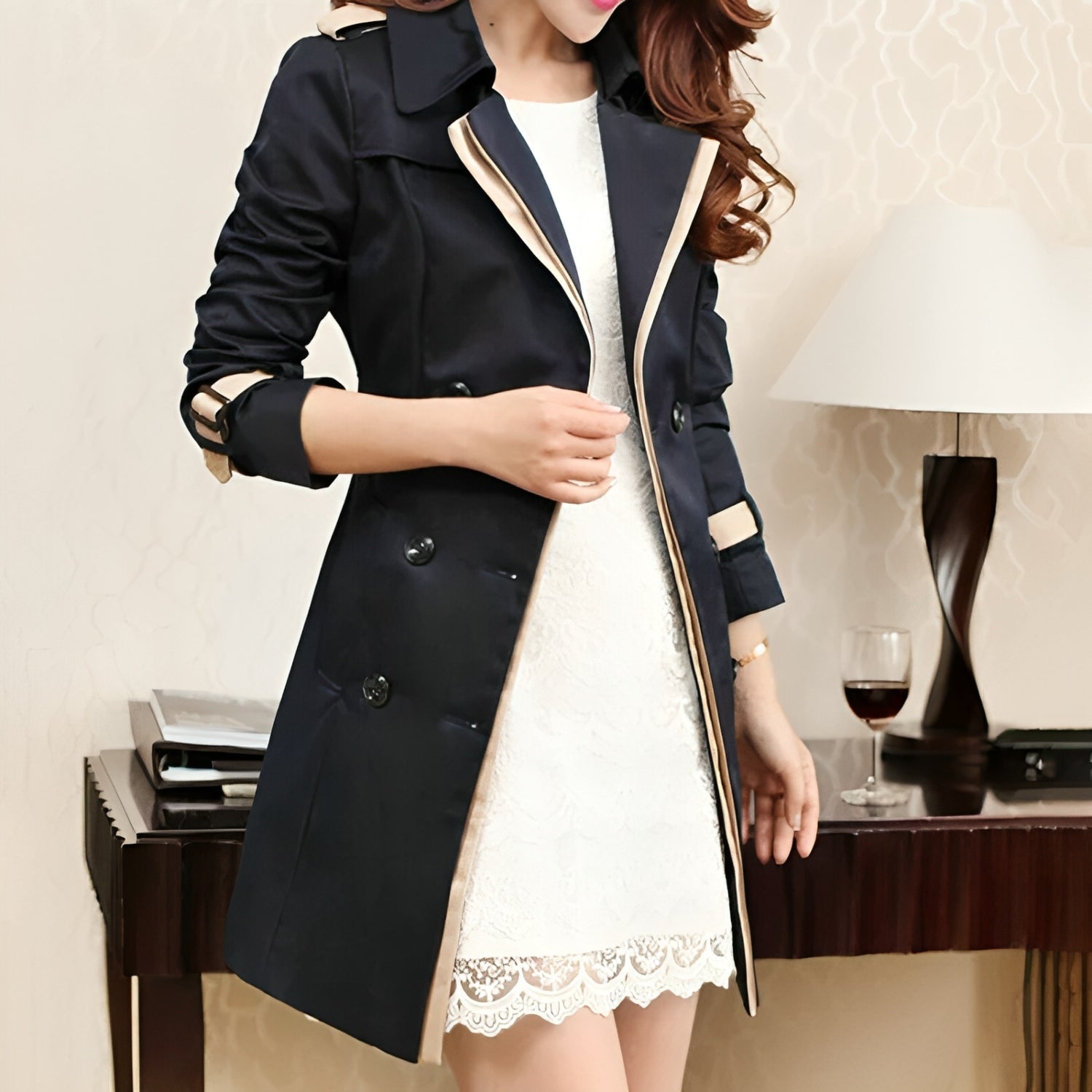 Rory - Long trench-coat pour femmes