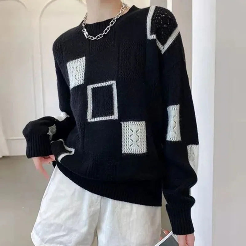 Lunaire | Pull avec Imprimé Chic et Confort Douillet pour Femmes