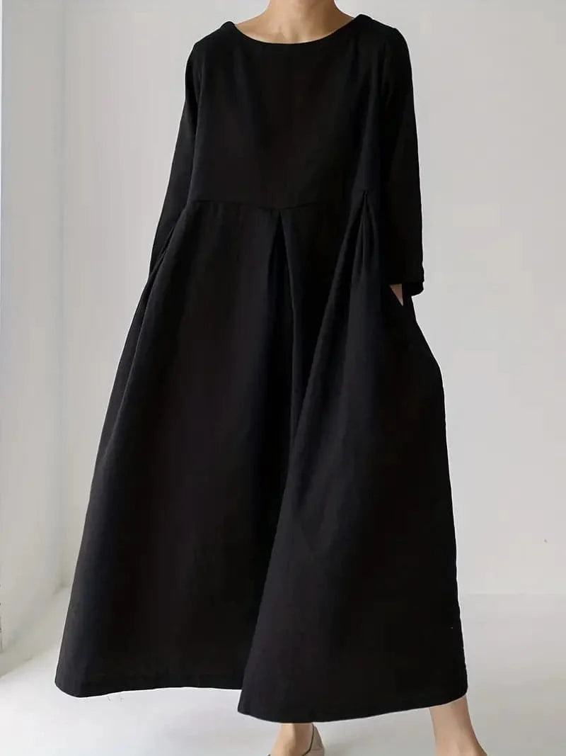 Era - Robe longue ample en finition de haute qualité