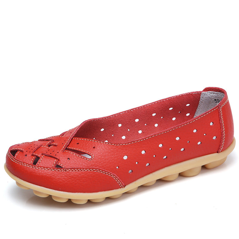 Minia | Ballerines en cuir confortables