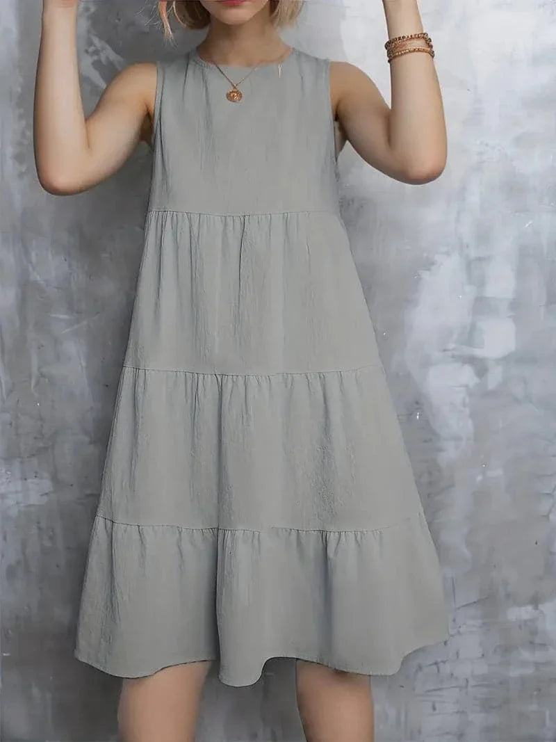 Luisa - Robe ample à col rond