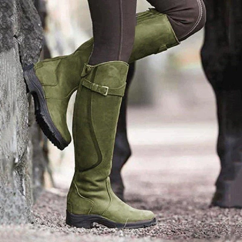 Tiziri | Bottines Élégantes en Cuir pour Femmes