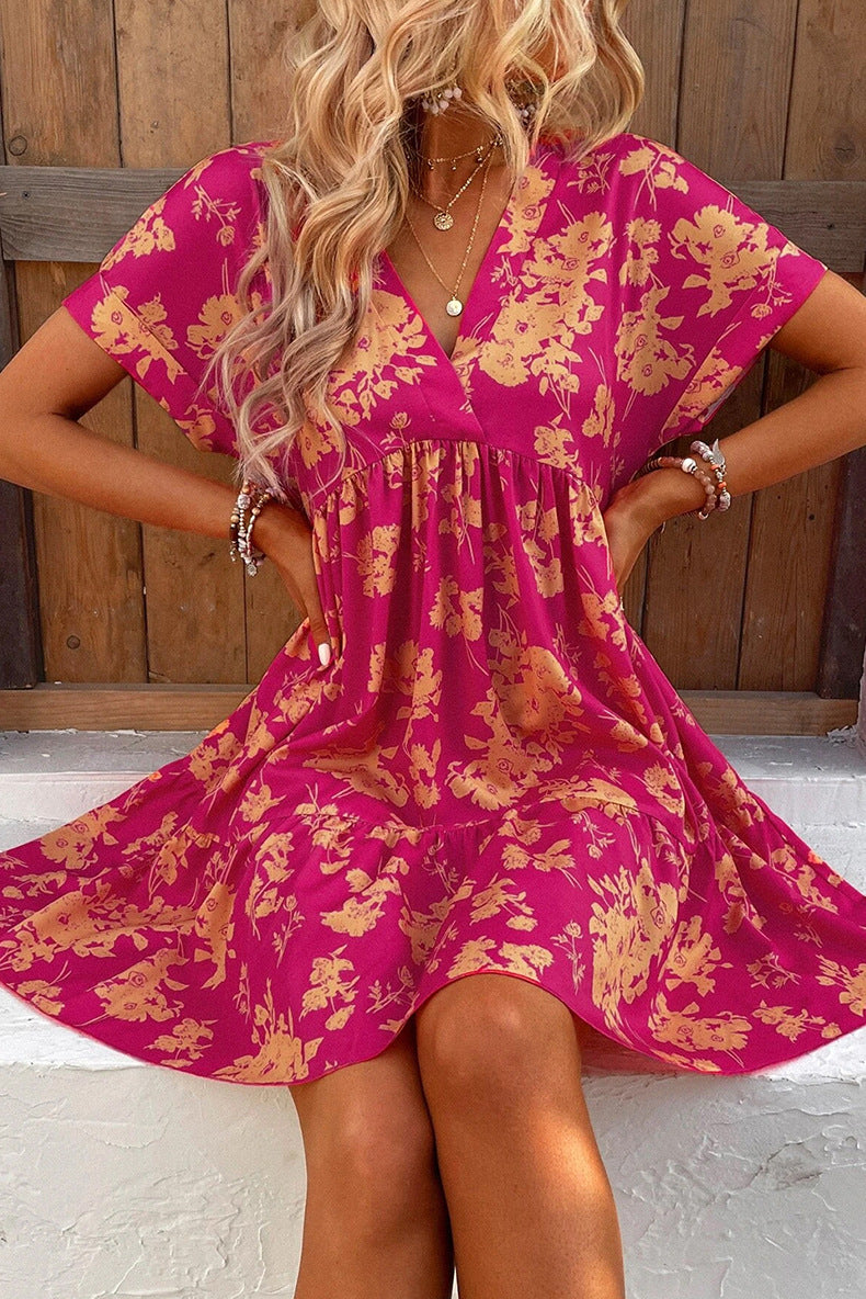 Clara | Robe d'été avec Tissu Léger et Imprimé Floral pour Femmes
