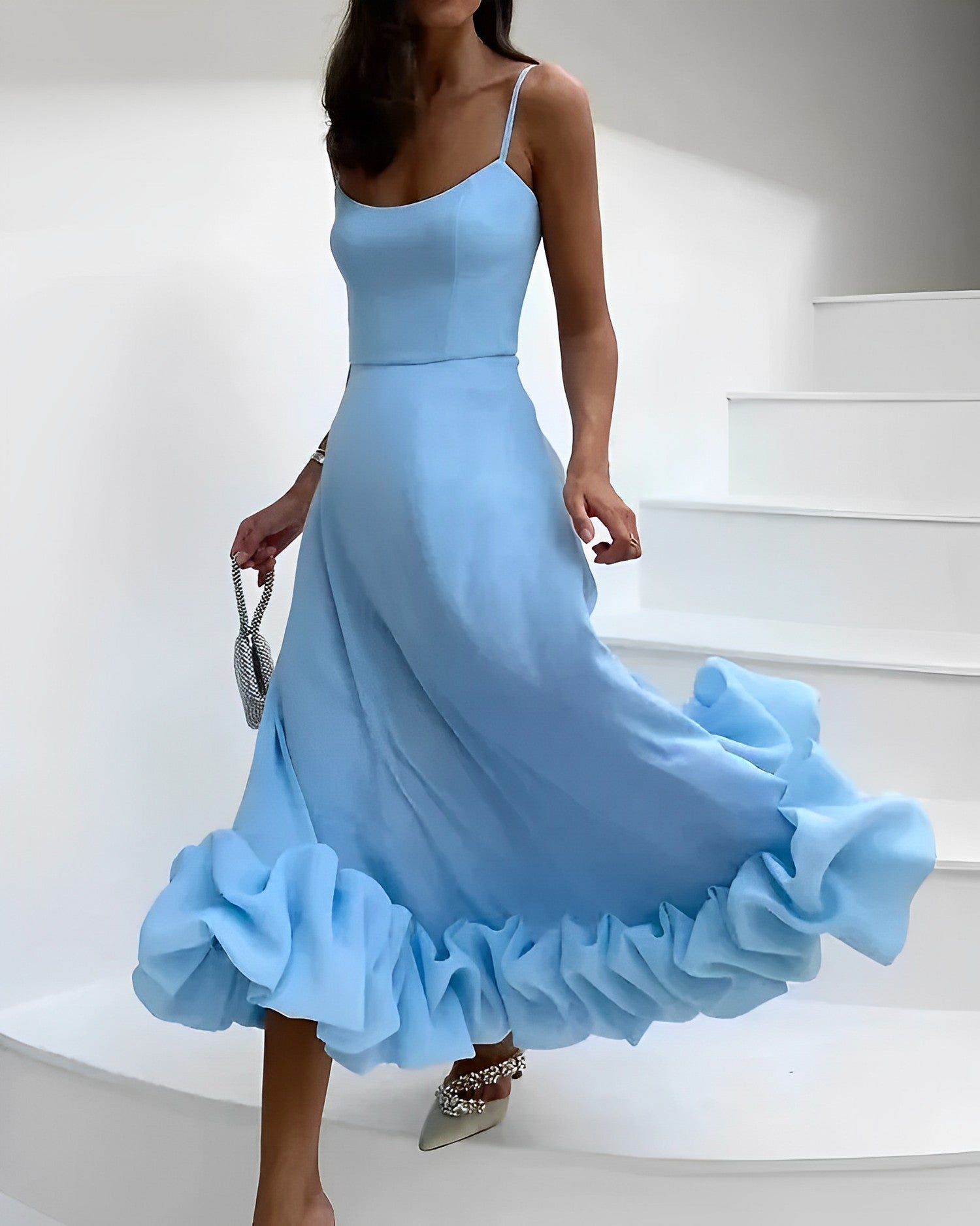 Sérénité | Robe de fête avec Motifs Élégants et Tissus de Haute Qualité pour Femmes