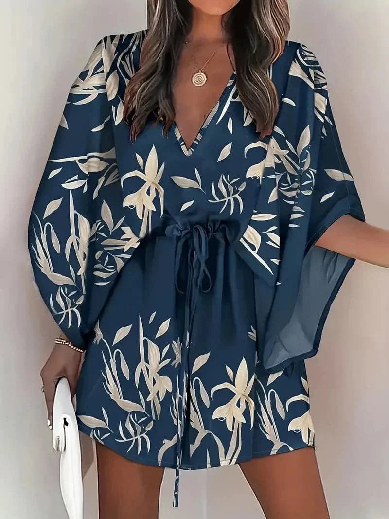 Luise - Mini-robe aux motifs insolites