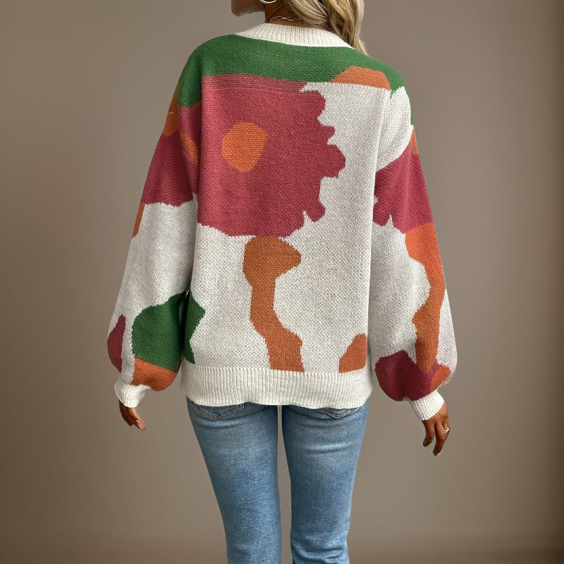 Lunaire | Pull Coloré avec Style Tendance et Confort pour Femmes