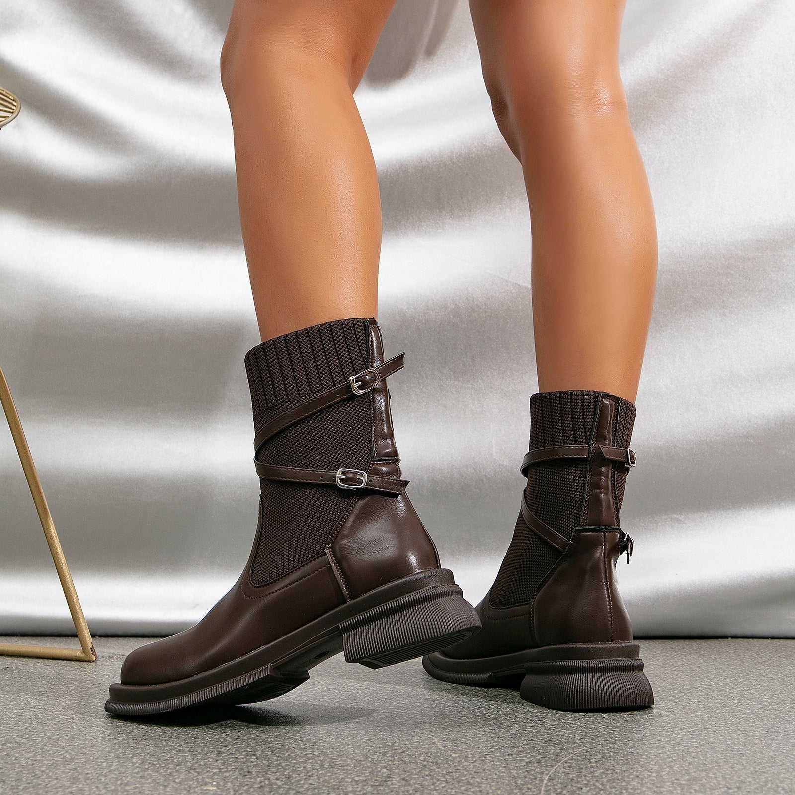 Sérénité | Bottines avec Détails Élégants et Confort Optimal pour Femmes