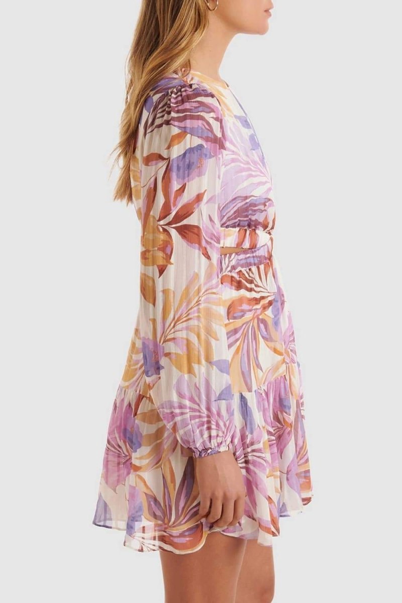 Isadora | Mini Robe Imprimée avec Motifs Unique et Tissu de Haute Qualité pour Femmes