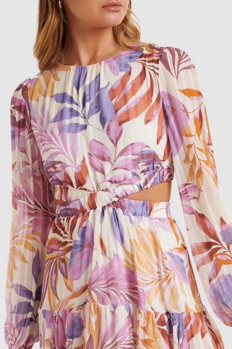 Isadora | Mini Robe Imprimée avec Motifs Unique et Tissu de Haute Qualité pour Femmes