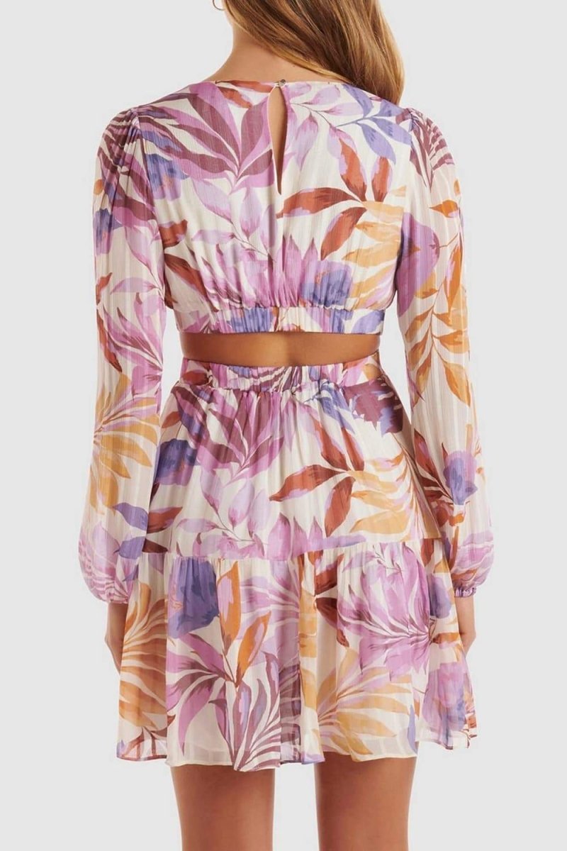 Isadora | Mini Robe Imprimée avec Motifs Unique et Tissu de Haute Qualité pour Femmes