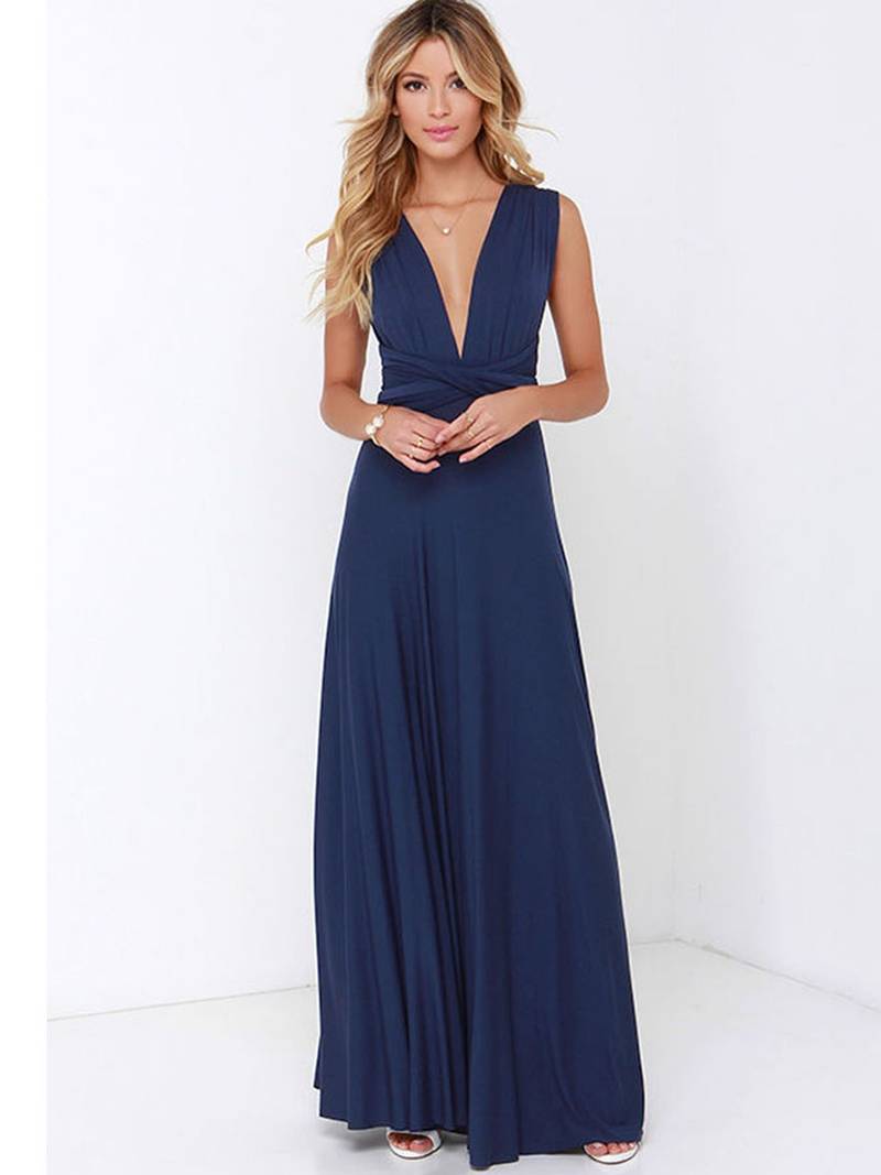 Léona | Robe longue avec Motifs Éléguants et Tissu de Haute Qualité pour Femmes