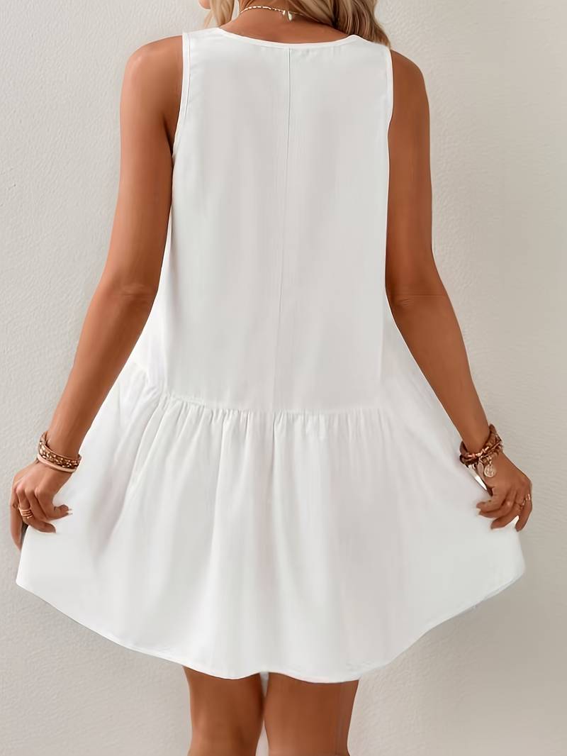 Léonie | Robe d'été avec Tissus de Haute Qualité et Motifs Variés pour Femmes