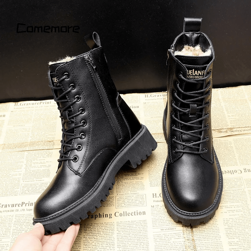 Sonia | Bottes Élégantes en Cuir Vegan pour Femmes