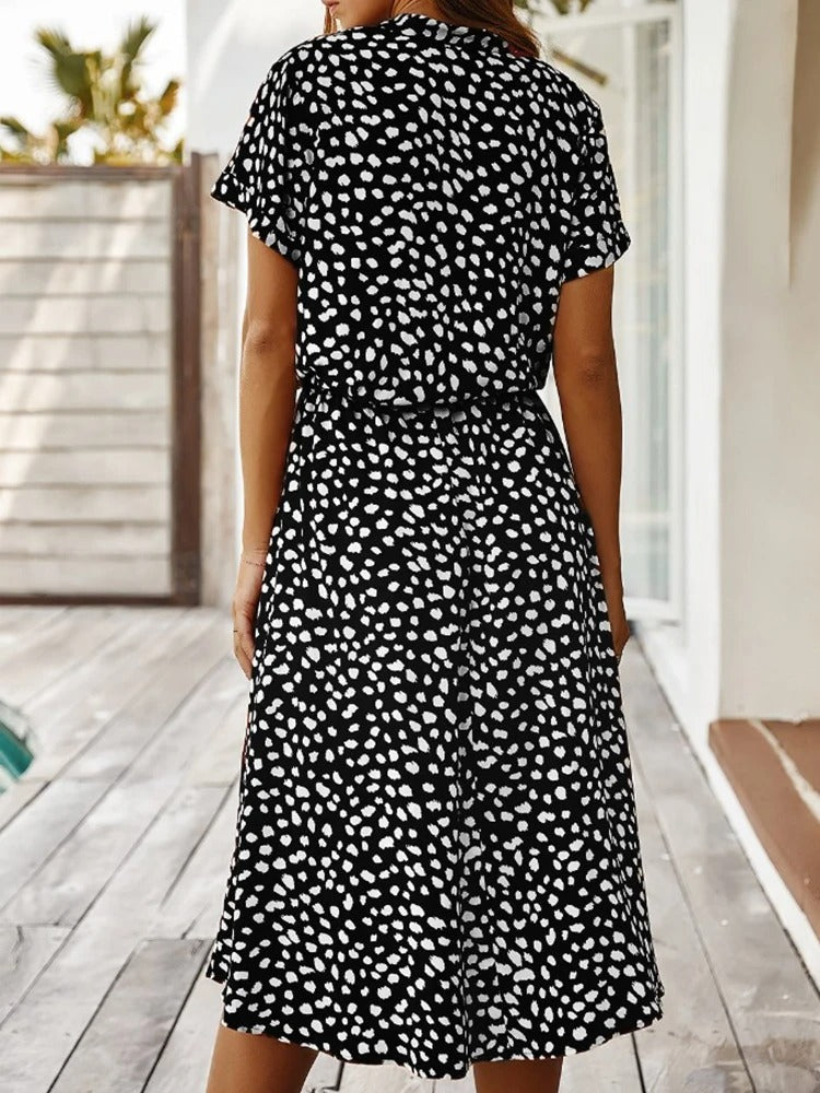 Lunaire | Robe d'été avec Tissu Léger et Élégance Naturelle pour Femmes
