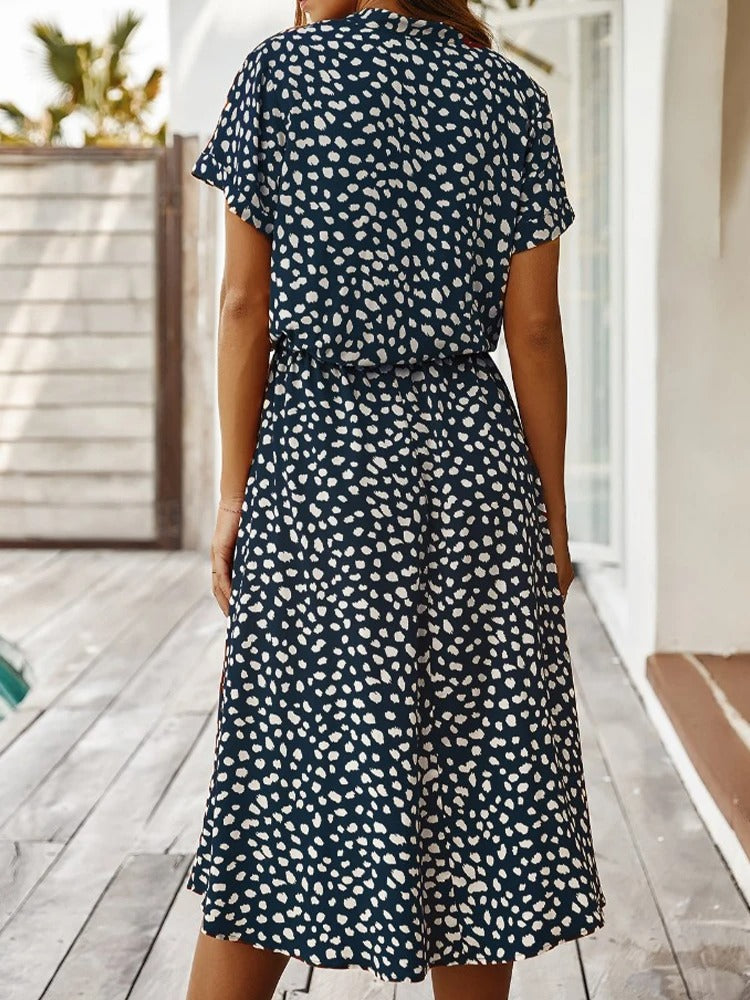 Lunaire | Robe d'été avec Tissu Léger et Élégance Naturelle pour Femmes