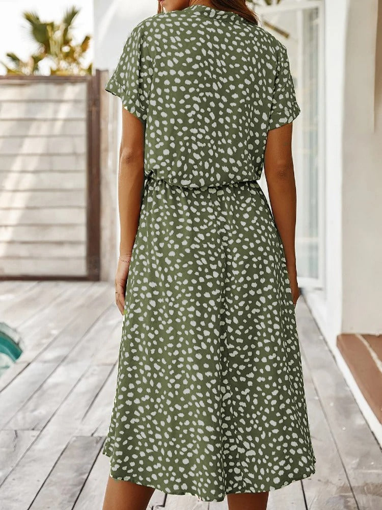 Lunaire | Robe d'été avec Tissu Léger et Élégance Naturelle pour Femmes