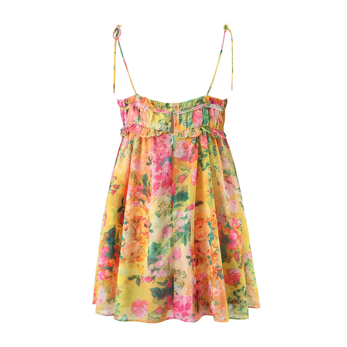 Lunaire | Robe avec Tissu Fluide et Imprimé Floral pour Femmes